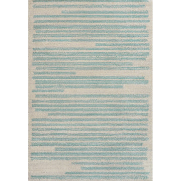 Khalil Modern Berber Stripe Area Rug
